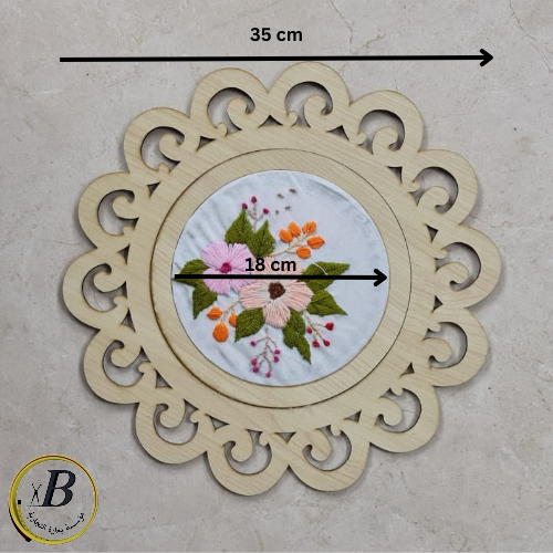 frame for Brazilian fabric