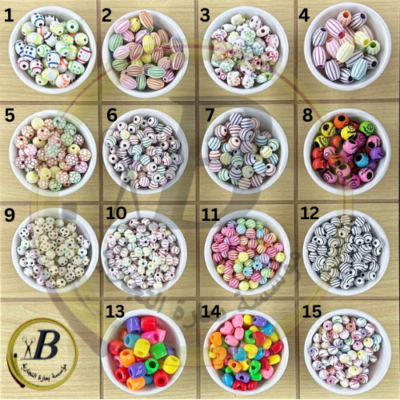 Beads bracelets (shapes)