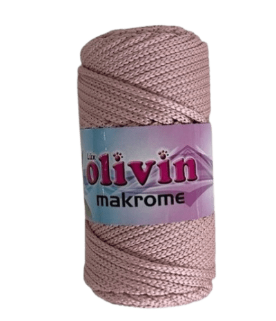 Macramé polyester 6 mm