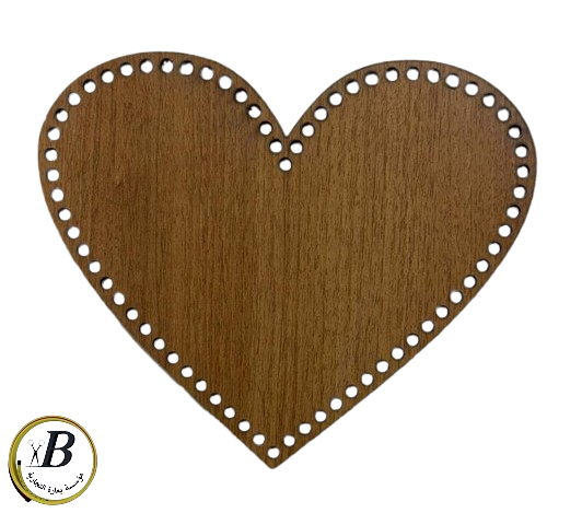 خشبيات شكل قلب Wooden Heart shape