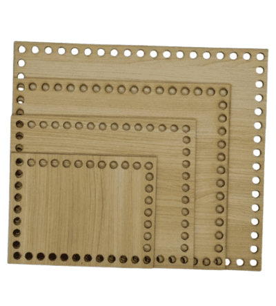 Wooden rectangular shape 002