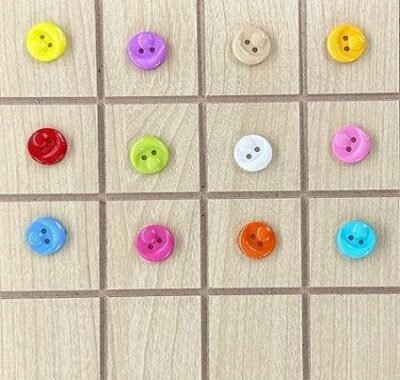 Round baby buttons/2 peice