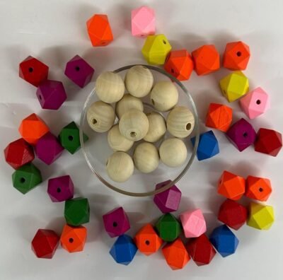 Macramé beads sizes