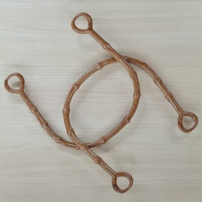 Curved bag handle/pair