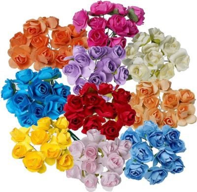 Mini Artificial Paper Flowers