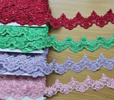 beads lace 8 cm /m