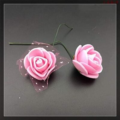 Artificial foam rose flowers/2peice