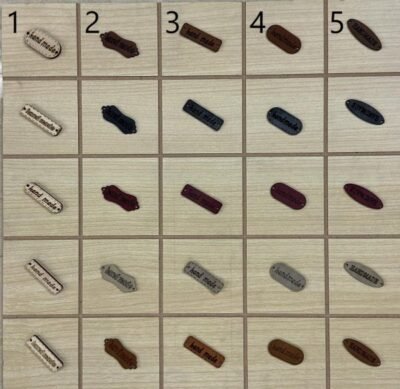 Handmade leather 002/2 peice