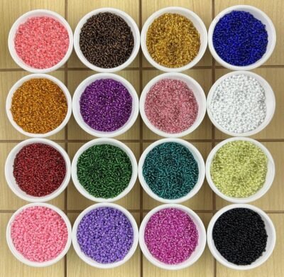 Fine chalk beads/bag