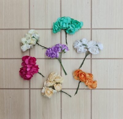 Artificial paper flowers (large)