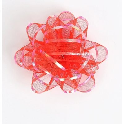 FLOWER RIBBON W STICKER/2 peice