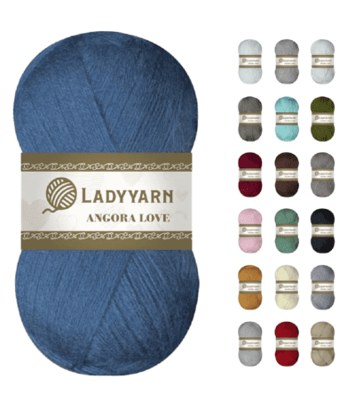 lady yarn Angora Love